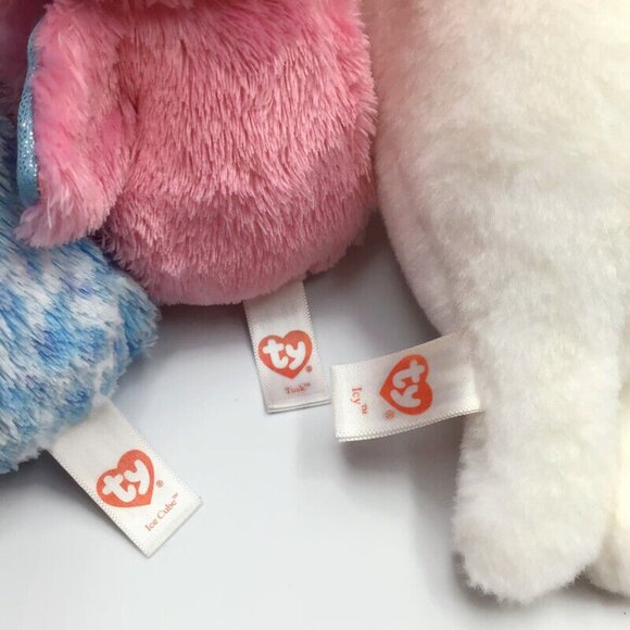 Ty Beanie Boos Arctic Animals Ice Cube Tusk Pongo Waddles Penguin Seal Walrus - Picture 14 of 15